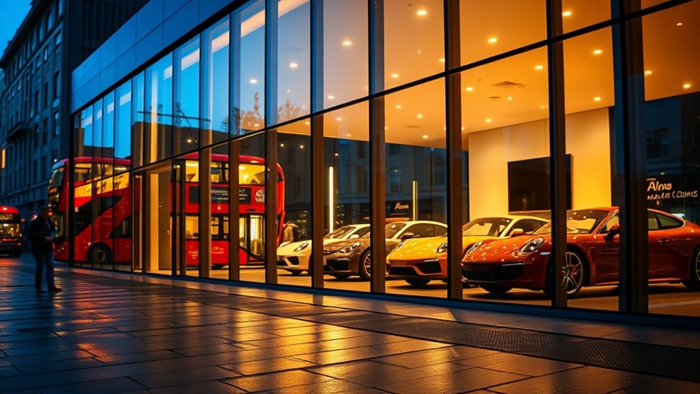 Car Showroom Glazing Acton