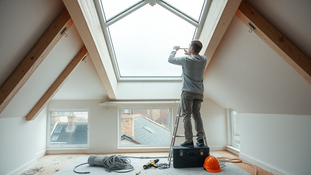 Electric Skylight Installation Acton
