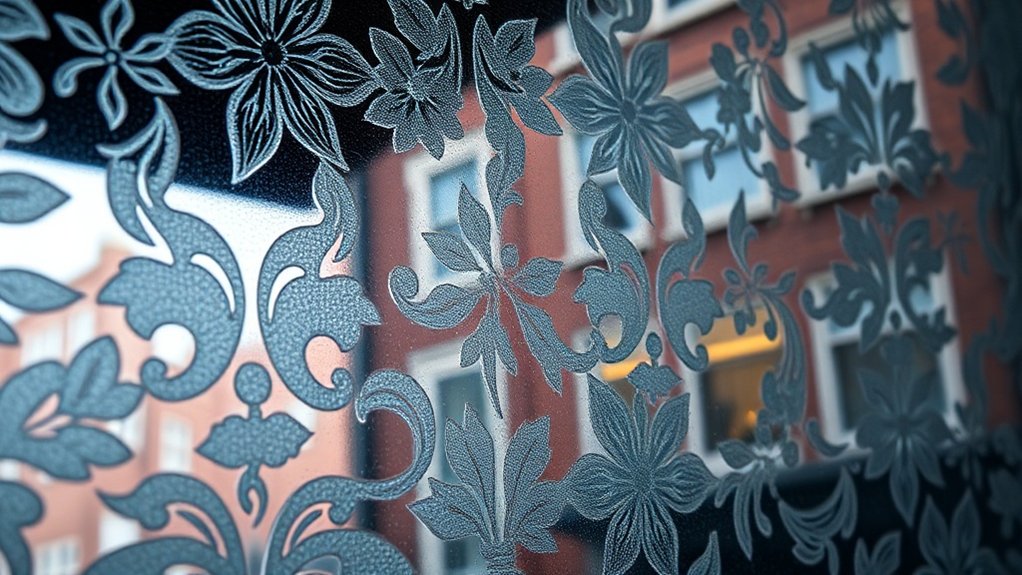 Patterned Decorative Glass Acton