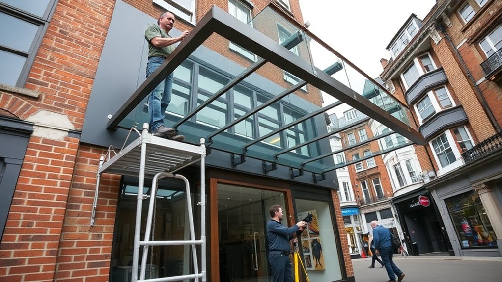 Shopfront Canopy Acton